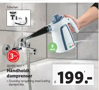 Håndholdt damprenser