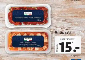 Lidl Antipasti tilbud