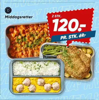 Bilka Middagsretter tilbud