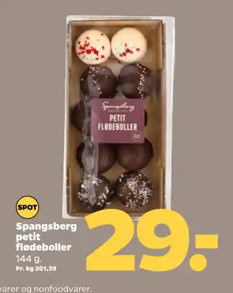 Netto Spangsberg petit flødeboller tilbud