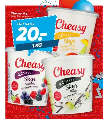 Bilka Cheasy skyr tilbud