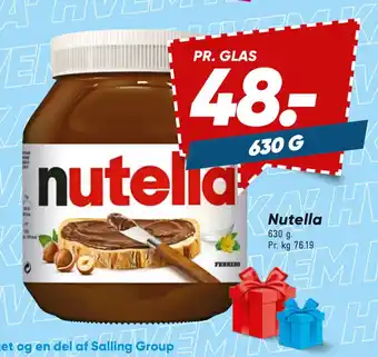 Bilka Nutella tilbud