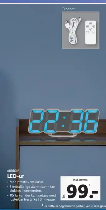 Lidl LED-ur tilbud
