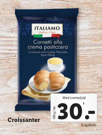 Lidl Croissanter tilbud