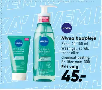 Bilka Nivea hudpleje tilbud