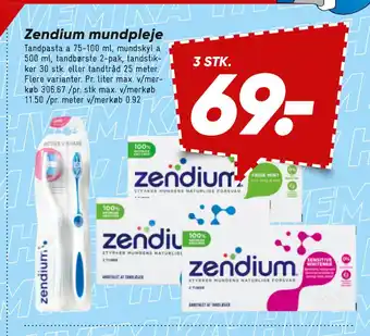 Bilka Zendium mundpleje tilbud