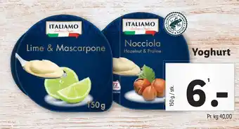 Lidl Yoghurt tilbud