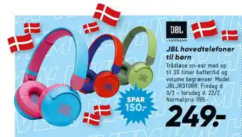 Bilka JBL hovedtelefoner til børn tilbud