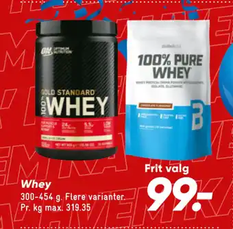 Bilka Whey tilbud