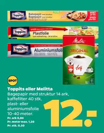 Toppits eller Melitta