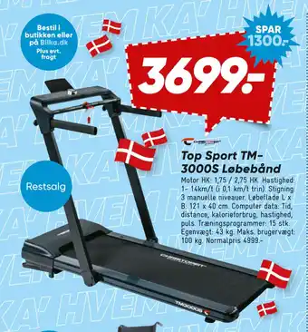 Bilka Top Sport TM3000S Løbebånd tilbud