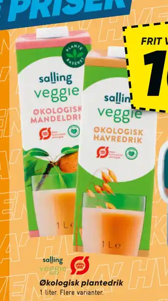 Bilka Økologisk plantedrik tilbud