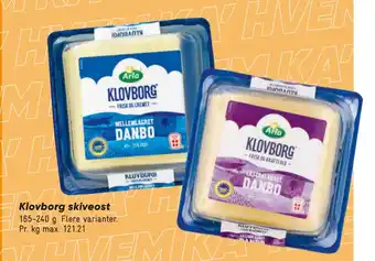 Bilka Klovborg skiveost tilbud