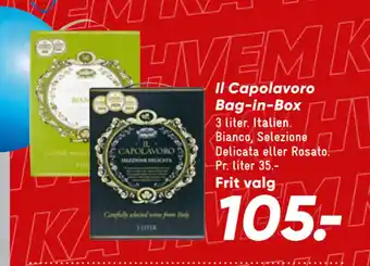 Bilka Il Capolavoro Bag-in-Box tilbud