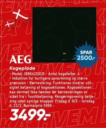 Bilka Kogeplade tilbud