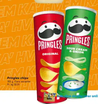 Bilka Pringles chips tilbud