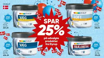 Bilka SPAR 25% på udvalgte produkter fra Dyrup tilbud