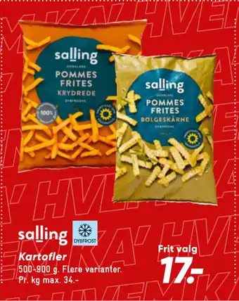 Bilka Kartofler tilbud