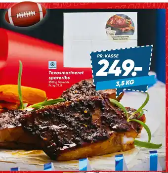Bilka Texasmarineret spareribs tilbud