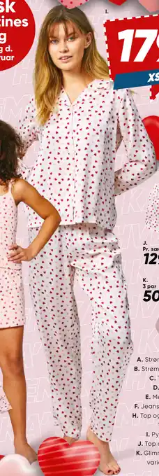 Bilka Pyjamas. XS-XXL tilbud