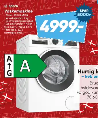 Bilka Vaskemaskine tilbud