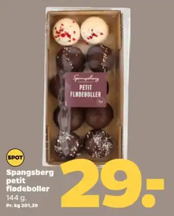 Netto Spangsberg petit flødeboller tilbud