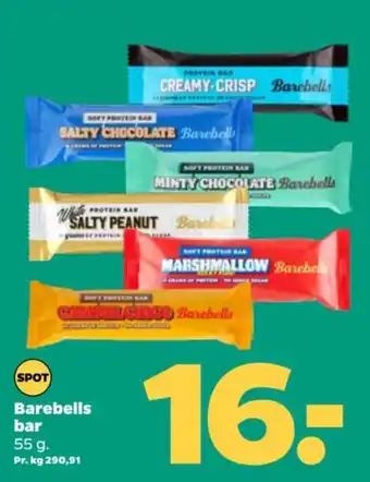 Netto Barebells bar tilbud