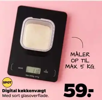 Netto Digital køkkenvægt tilbud