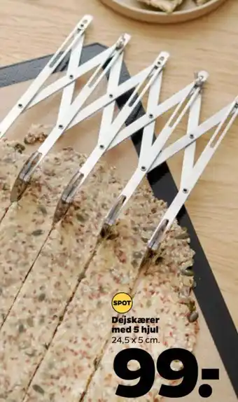 Netto Dejskærer med 5 hjul tilbud
