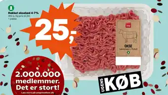 Kvickly Hakket oksekød tilbud
