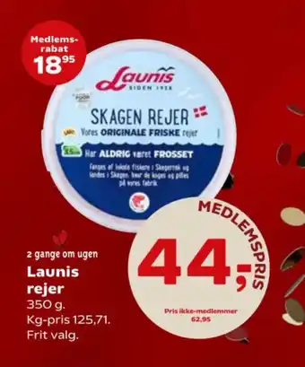 Kvickly Launis rejer tilbud