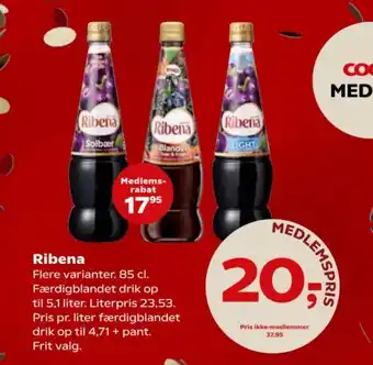 Kvickly Ribena tilbud