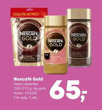 Kvickly Nescafé Gold tilbud