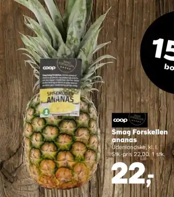 Kvickly Smag Forskellen ananas tilbud
