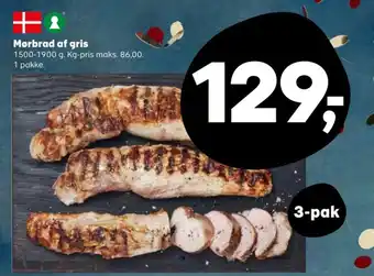 Kvickly Mørbrad af gris tilbud