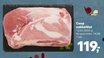 Kvickly Coop nakkefilet tilbud
