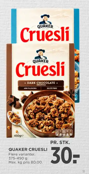 QUAKER CRUESLI