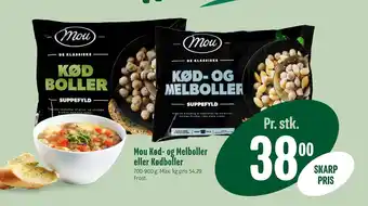 Min Købmand Mou Kød- og Melboller eller Kødboller tilbud