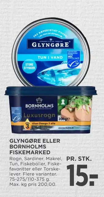 MENY GLYNGØRE ELLER BORNHOLMS FISKEMARKED tilbud