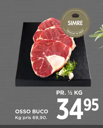 MENY OSSO BUCO tilbud