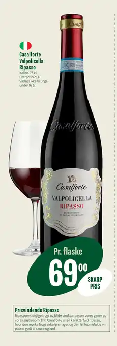 Min Købmand Casalforte Valpolicella Ripasso tilbud
