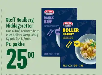 Min Købmand Steff Houlberg Middagsretter tilbud