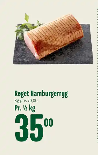 Min Købmand Røget Hamburgerryg tilbud