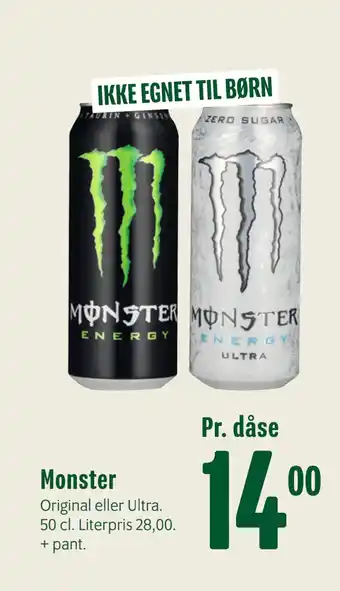 Min Købmand Monster tilbud