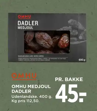 MENY OMHU MEDJOUL DADLER tilbud