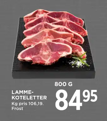 LAMMEKOTELETTER