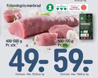 REMA 1000 Frilandsgris mørbrad tilbud