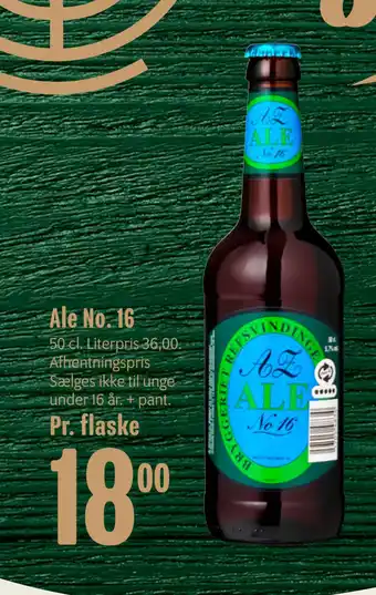 Min Købmand Ale No. 16 tilbud