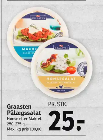 SPAR Graasten Pålægssalat tilbud