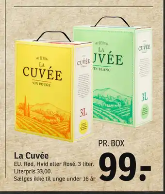 SPAR La Cuvée tilbud